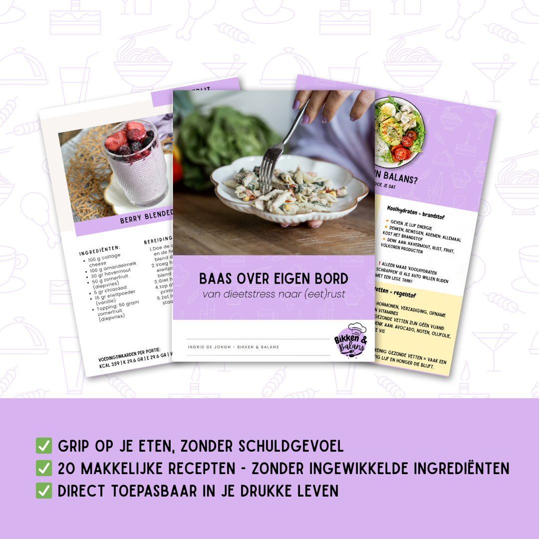 E-book: Baas over eigen bord: van dieetstress naar eetrust